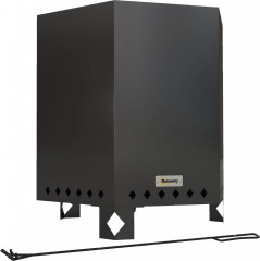 Vatră de foc pentru exterior 45 x 38,8 x 46,5 cm | negru č.1
