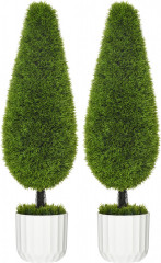 Chiparos artificial 90 cm 2 bucăți | verde č.1