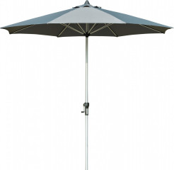 Umbrelă de soare cu 8 spițe 2,7 m | gri închis č.1