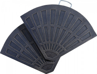 Greutăți pentru suport umbrelă 2 bucăți 30 kg | bronz č.1