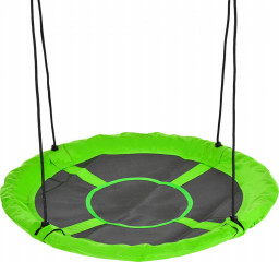 Leagăn tip cuib pentru copii Ø110 cm | verde č.1