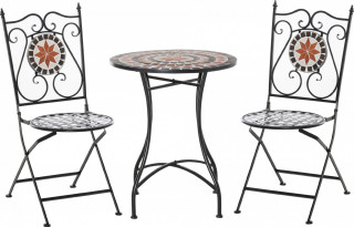 Mobilier de balcon pentru 2 persoane | multicolor č.1