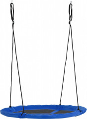 Leagăn tip cuib pentru copii Ø110 cm | albastru č.1