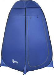 Cort de duș mobil pentru camping 120 x 120 x 190 cm | albastru închis č.1