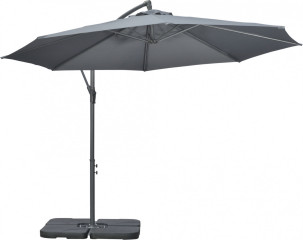 Umbrelă Ø2,92 m | gri închis č.1