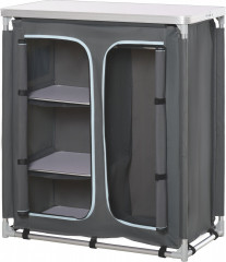 Dulap de camping 96 x 49,5 x 104 cm | gri č.1