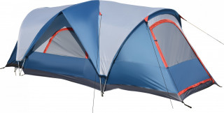 Cort de camping pentru 4 persoane 475 x 207 x 150 cm | albastru + alb č.1