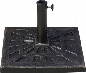 Suport umbrelă 47x47x32 cm| negru č.1
