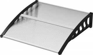 Copertină pentru ușa de intrare 103 x 96,5 x 27 cm | negru č.1