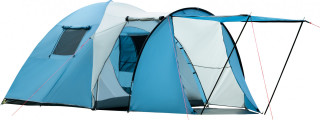 Cort camping de familie pentru 3 persoane | albastru č.1