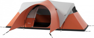 Cort camping de familie pentru 6 persoane | portocaliu č.1