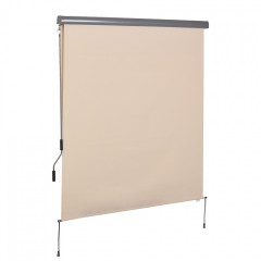Marchiză verticală pentru balcon 160x250 cm | alb crem č.1