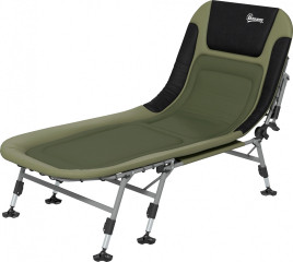 Pat de călătorie reglabil 200 x 85 x 40-51 cm | verde č.1