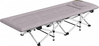 Pat de camping pliabil 200 x 65 x 42 cm | gri č.1