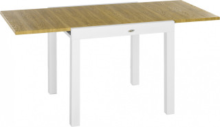 Masă pliabilă pentru grădină 80/160 x 80 x 75 cm | alb č.1
