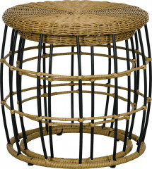 2 mese din rattan | khaki č.1