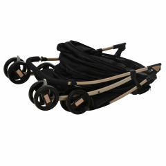 Cărucior pentru câini 2in1 | negru č.3