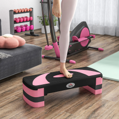 Stepper aerobic cu capacitate de încărcare de până la 150 kg 80 x 31 x 10-20 cm | roz č.1