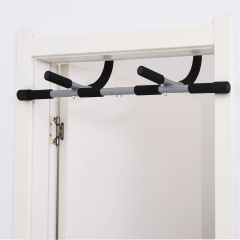 Bară multifuncțională de antrenament pentru uși 92x40x17 cm | negru + gri č.1