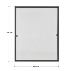 Plasă pentru insecte 130x150 cm | gri č.2