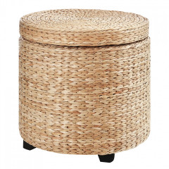 Taburet cu depozitare Ø43x43 cm | kaki č.2