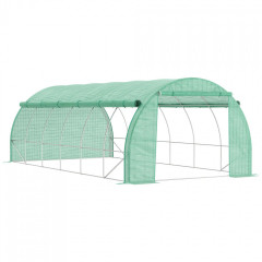 Solar de grădină cu folie 6x3x2 m | verde č.2