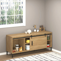 Feronerie pentru uși glisante 200x0.6x18 cm | negru č.3