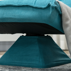 Scaun rotativ 62 x 70 x 95 cm | albastru č.3