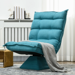 Scaun rotativ 62 x 70 x 95 cm | albastru č.1