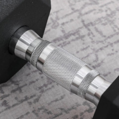 Ganteră hexagonală 1x12,5 KG | negru č.3