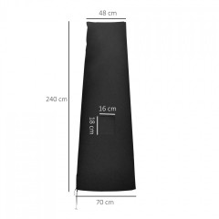 Husă de protecție pentru umbrelă cu diametru de până la Ø400 cm | neagră č.3