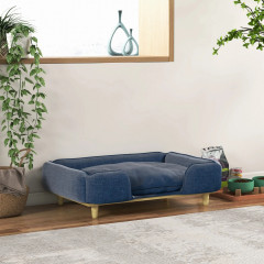 Canapea pentru animale de companie 96 x 66 x 24 cm| albastru închis č.2