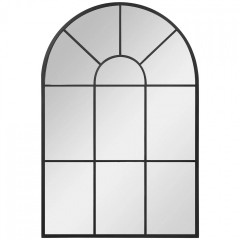 Oglindă decorativă de perete 91x60 cm | negru č.2