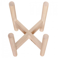 2 suporturi pentru flori 24 x 24 x 35,4 cm | culoare naturală č.3