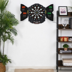 Țintă electronică pentru darts cu uși | 49 x 54,6 x 5,5 cm