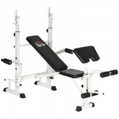 Bancă de exerciții | negru+alb č.1