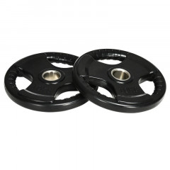 Gantere pentru antrenament 2x10 kg | negru