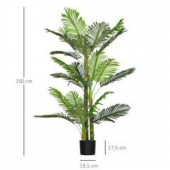 Palmier artificial | 19,5x19,5x150 cm č.3