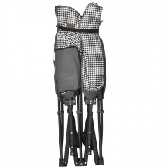 Pat de camping 68x186x48 cm | negru č.3