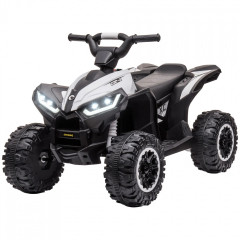 ATV electric pentru copii 3-5 ani | alb + negru č.1