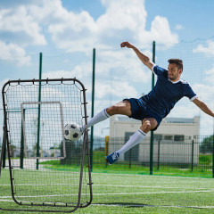 Plasă de rebound pentru fotbal | negru č.1
