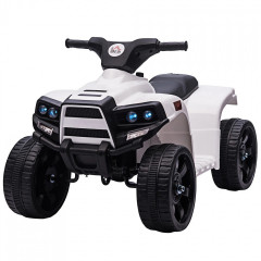 ATV electric mini 65 x 40 x 43 cm | negru + alb č.1