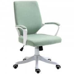 Scaun de birou 62x69x92-100 cm | verde și alb č.2