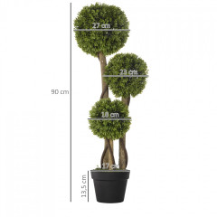 Buxus artificial 90 cm | verde č.3