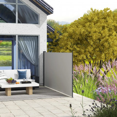 Marchiză laterală extensibilă 300 x 140 cm | gri deschis