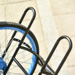 Suport pentru biciclete 60x54x57cm | negru č.2