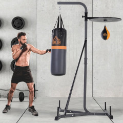 Suport pentru sac de box 2 în 1 cu sac de box inclus | negru č.1