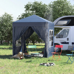 Foișor de grădină 2x2 m | albastru č.2