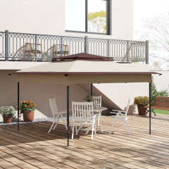 Acoperiș de rezervă pentru foișor 3,25 x 3,25 m | cafea č.1