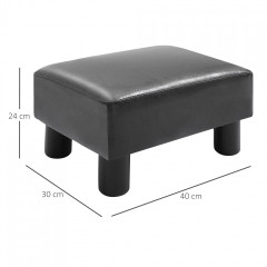Suport pentru picioare 40x30x24 cm | negru č.3